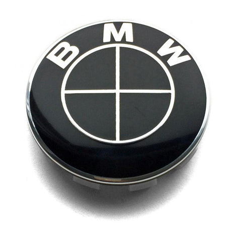 BMW Radnabenkappe Satz schwarz 68mm - detailingshop.ch