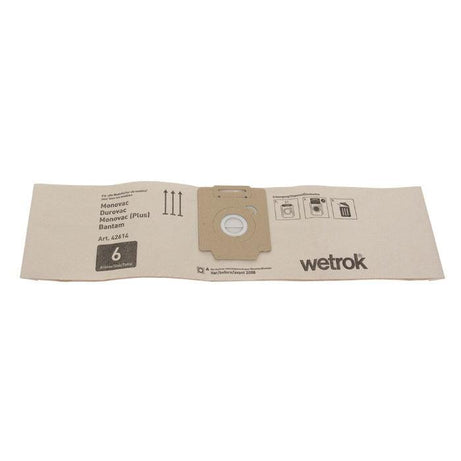 Wetrok - Papiersack-Staubbeutel Mono/Duro 6 L - detailingshop.ch